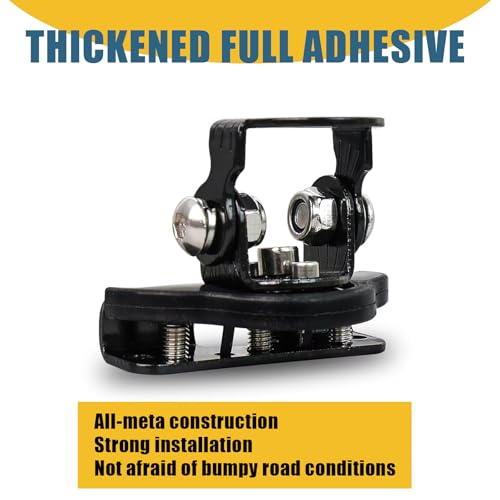 ijuicy 2 PCS Led Light Bar Mounting Brackets, Adjustable Hood Led Work Light Mount Bracket, Off Road Accessories, Ditch Light Brackets for Off Road Truck (Black) - Image 3
