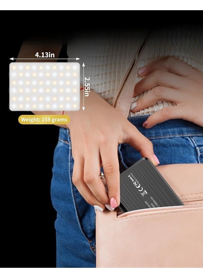 Phone Selfie Light with 120 LEDs & 3000mAh Rechargeable Battery – Clip-On Portable Video & Photo Illuminator - Image 2