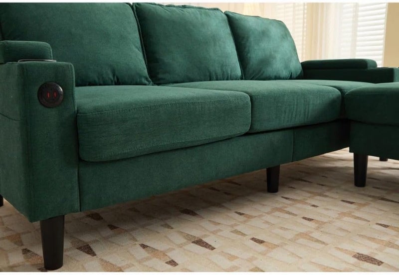 Comfynest Modular 3-Seater Sectional Sofa with Storage - Image 5