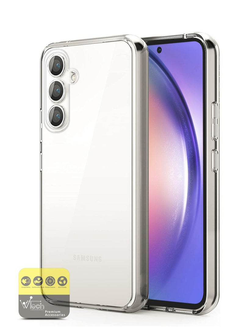 تشابي لاين  جراب زاوية ناعم للغاية من سلسلة Wing لهاتف Samsung Galaxy A54 5G شفاف - Image 1