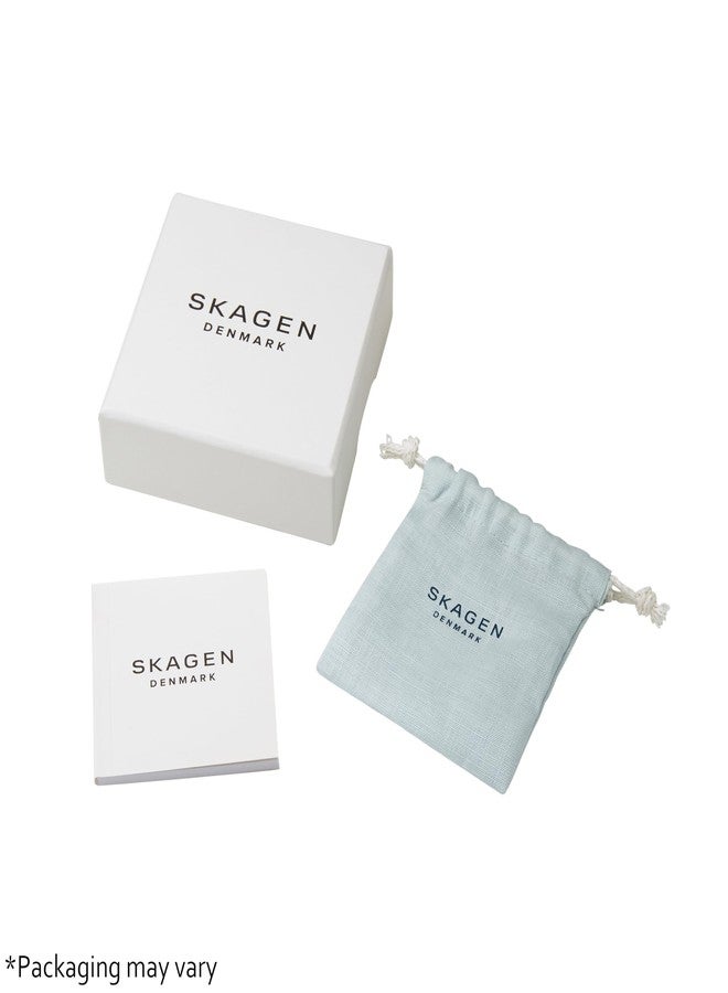 Skagen Women's Agnethe Pearl White Freshwater Pearl Slider Bracelet (Model: SKJ1833040) - Image 4