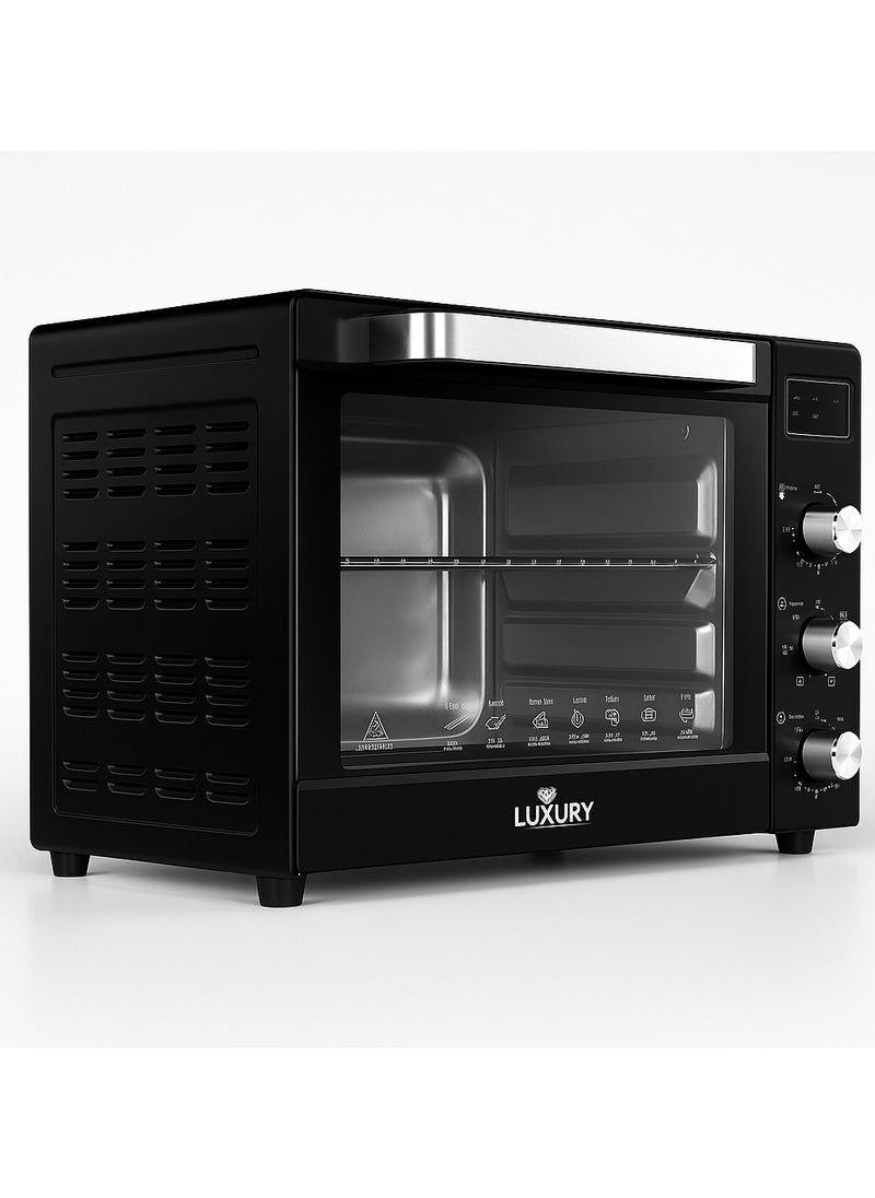 Generic Electric Oven 120 L With Fan & Chicken Grill Rotation & With Tray 