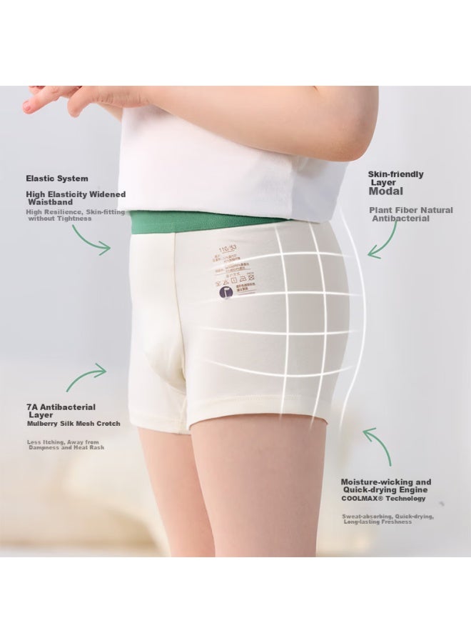 Junejunior Babylove Kids' Breathable Running Boxer Briefs 3-pack For Boys And Girls Ages 3-12 - Image 2