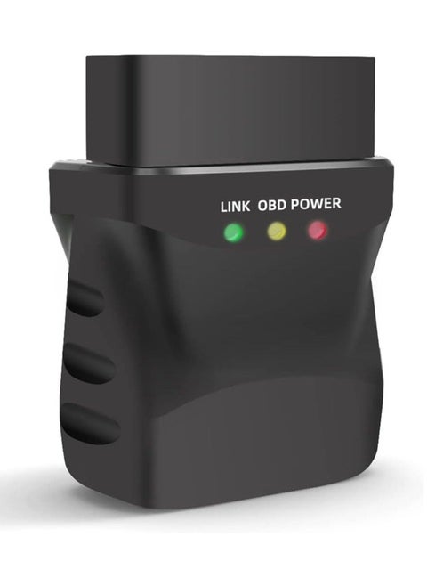 ماسح ضوئي للتشخيص OBD2 بتقنية البلوتوث 4.0 لقراءة الأكواد متوافق مع آيفون، آي أو إس، أندرويد، آيباد، الكمبيوتر، سيارة أوتو. أداة تشخيص OBD II لفحص مصابيح المحرك. سريع ومستقر.