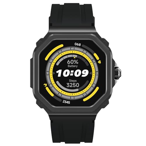 TIMEX Smart Nova 1.43"(3.6cm) AMOLED Display with Functional Crown and BT Calling Smartwatch for Unisex - TWTXW1000T - Image 3