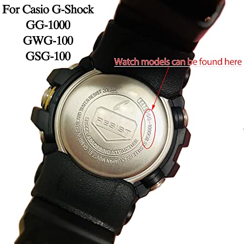 MCXGL Resin Strap Replacement for Caiso mudmaster GG1000 GWG100 GSG100 watch band - Image 4