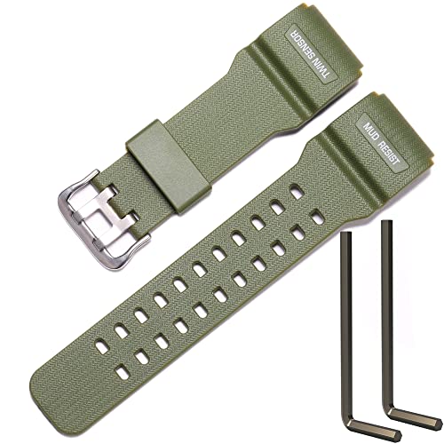 MCXGL Resin Strap Replacement for Caiso mudmaster GG1000 GWG100 GSG100 watch band - Image 1