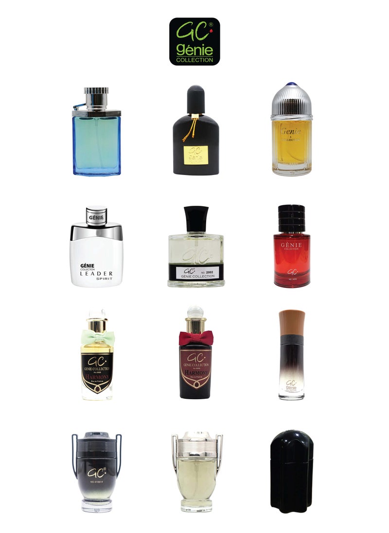 جيني كوليكشن بكج جيني كولكشن مكون من 12 عطر للجنسين -25مل 