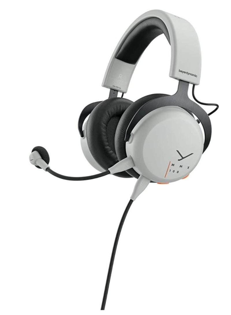 بيير ديناميك Beyerdynamic MMX 100 Grey Gaming Headset, Wired - Image 1