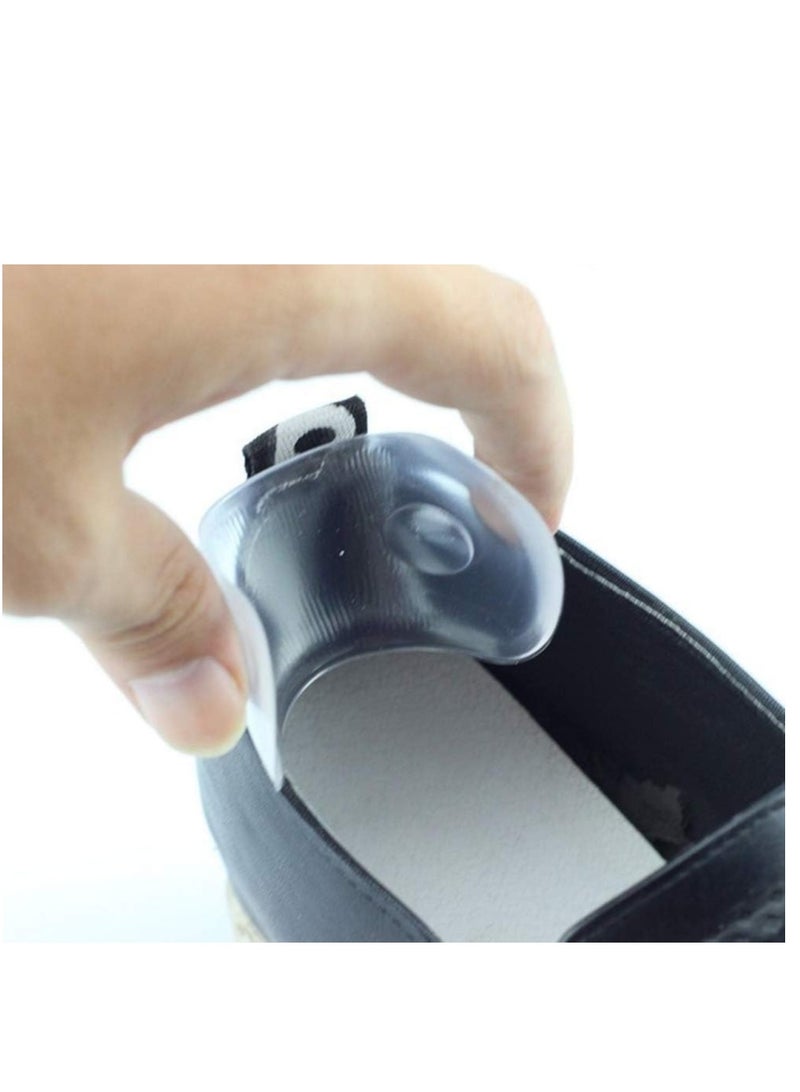 زوج من وسادة سيليكون للأحذية لدعم وواقي لكعب القدم من الاحتكاك - Image 2