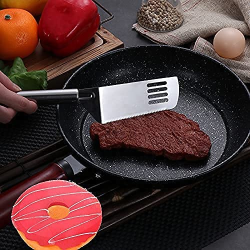 NILKANTH® Pieces Pie Server Set Stainless Steel Serrated Spatula and Cake Cutter, Stainless Angled Icing Spatula, Offset Spatula… - Image 4