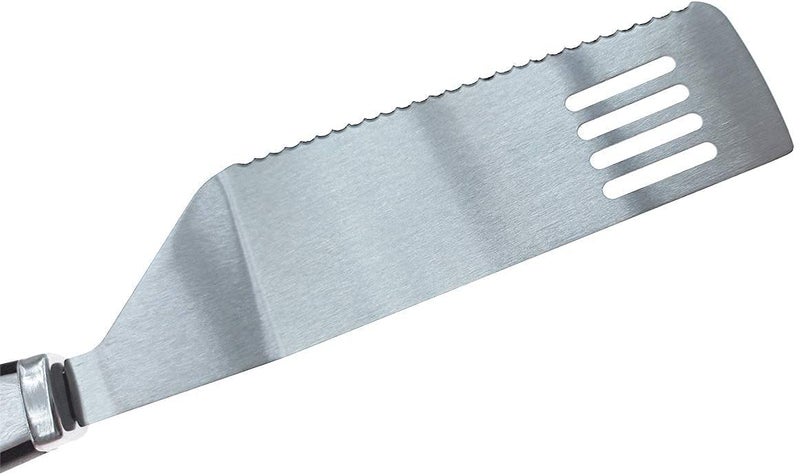 NILKANTH® Pieces Pie Server Set Stainless Steel Serrated Spatula and Cake Cutter, Stainless Angled Icing Spatula, Offset Spatula… - Image 5