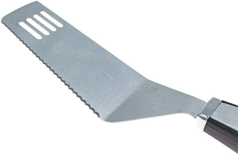NILKANTH® Pieces Pie Server Set Stainless Steel Serrated Spatula and Cake Cutter, Stainless Angled Icing Spatula, Offset Spatula… - Image 3