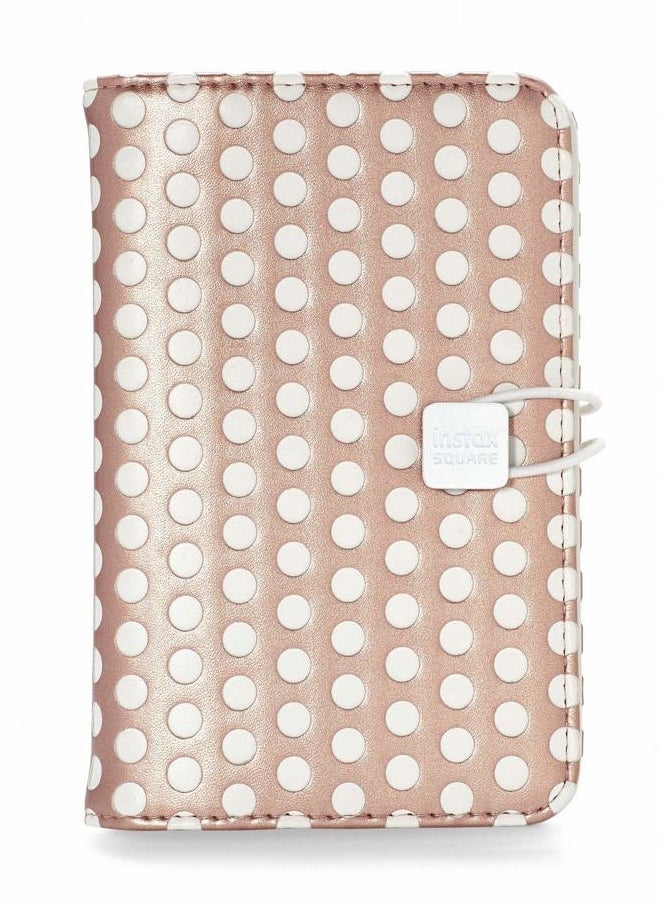 FUJIFILM - Instax Square Photo Album - Blush Gold Marble - Image 1