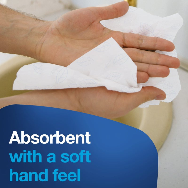 Tork Soft Xpress Multifold Paper Hand Towels White, H2 System Compatible 16 Packs X 135 Towels Each (MB579) - Image 4