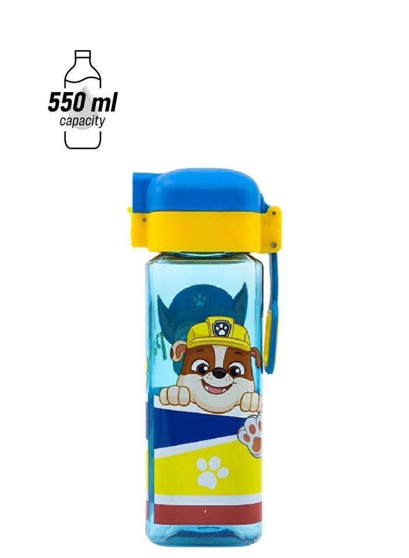 STOR Paw Patrol Ecozen Leak-Proof Water Bottle Blue and Yellow 550 ml  - Image 1