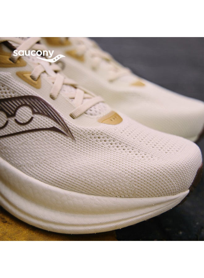 Saucony Triumph 23 Couples Cushioning Rebound Running Shoes Comfortable Sports Shoes Khaki Size 43 - Image 2