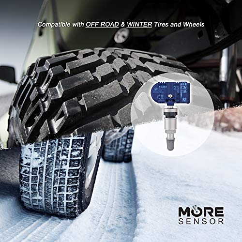 MOBILETRON MORESENSOR Compact PRO Series 315MHz TPMS Tire Pressure Sensor 4-Pack | Preprogrammed for Select 120+ European Brand Models | Replacement for 28103-AG00A | Clamp-in | KX-S020-4 - Image 5
