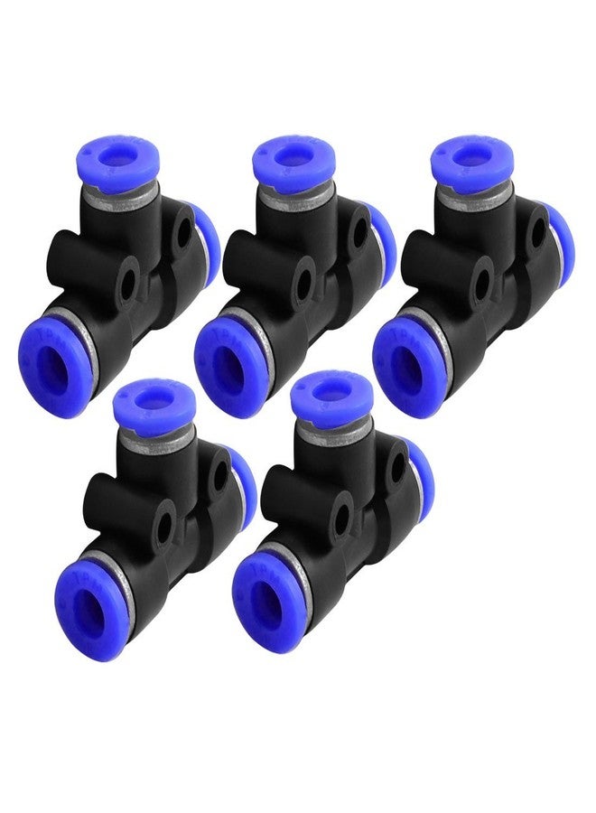 A1 Gadgets Pneumatic Tee Pneumatic Air Pipe fitting type connector pneumatic connector (5, 6 mm) - Image 1