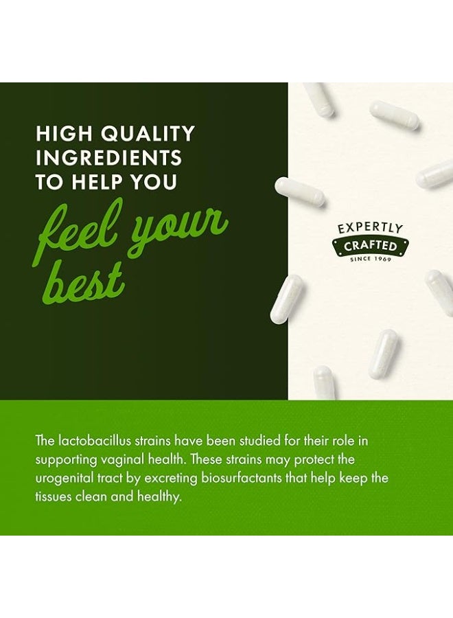 SWANSON FemFlora Probiotic for Women - 7 Targeted Strains with 9.8 Billion CFU, 60 Vegan Capsules - Image 3