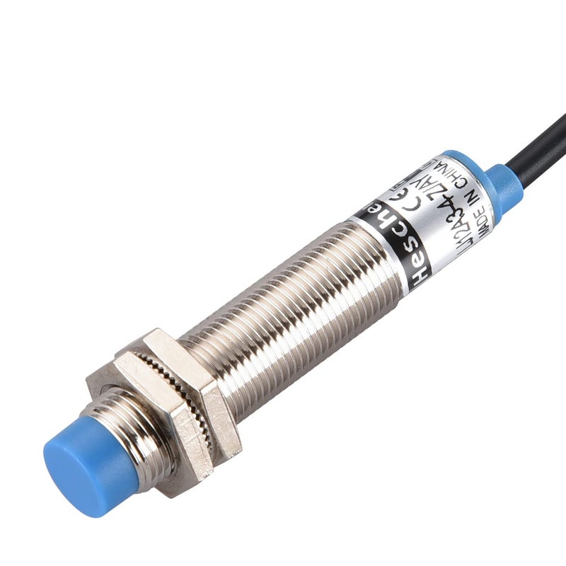 Heschen M12 Inductive Proximity Sensor Switch Non-Shield Type LJ12A3-4-Z/AY Detector 4mm 10-30VDC 200mA PNP Normally Closed(NC) 3 Wire - Image 3