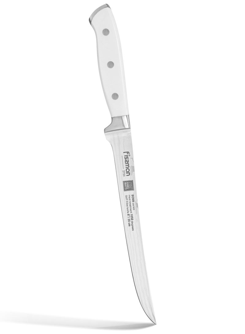 Fissman 8'' Stiff Fillet Bonn Series, with Sharp Blade and Sturdy Non Slip Handle - Image 1