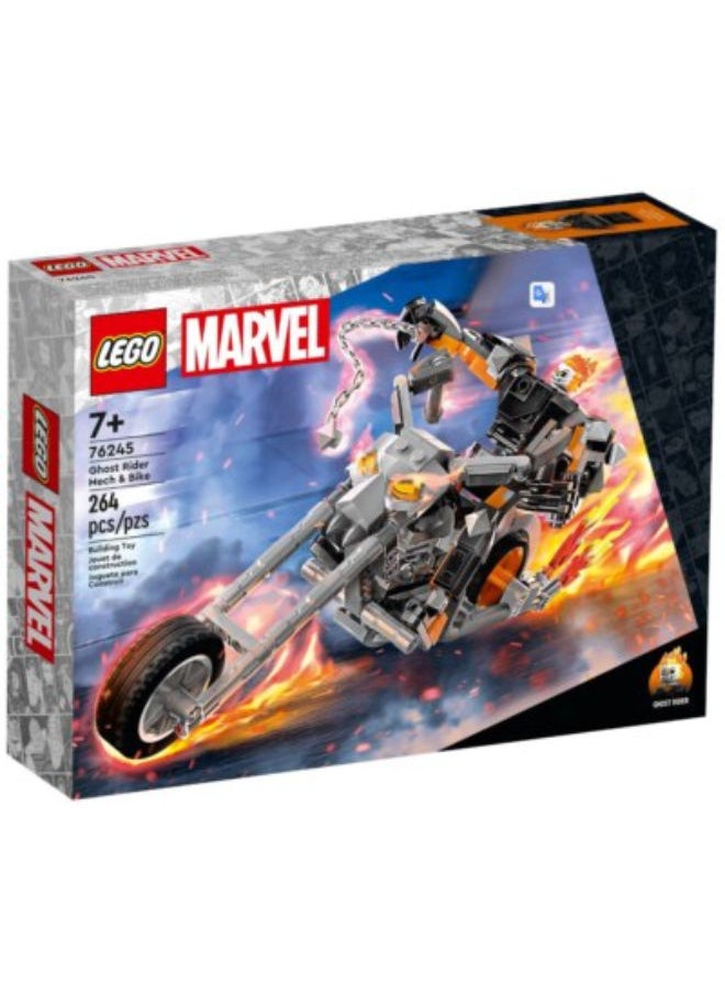 LEGO - 76245 Ghost Rider Mech & Bike  Building Set - Image 1