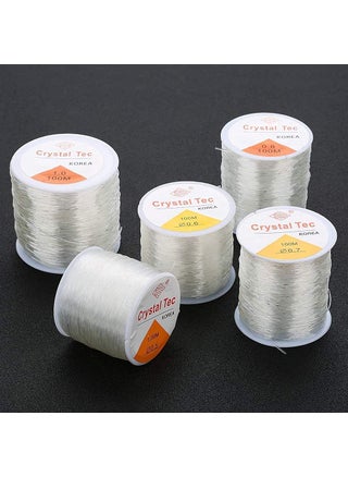 Diy Crafts 13169 Crystal Tec Korea Diy Beading Stretch Cords Elastic Line Jewelry Making Supply Wire String Jeweleri Thread, Pack of 3 Roll (Multicolor) - pzsku/ZC8A70A94B7F73BDB69E1Z/45/1743594564/3ea82455-bc1d-4fb8-abca-b92a89711cae