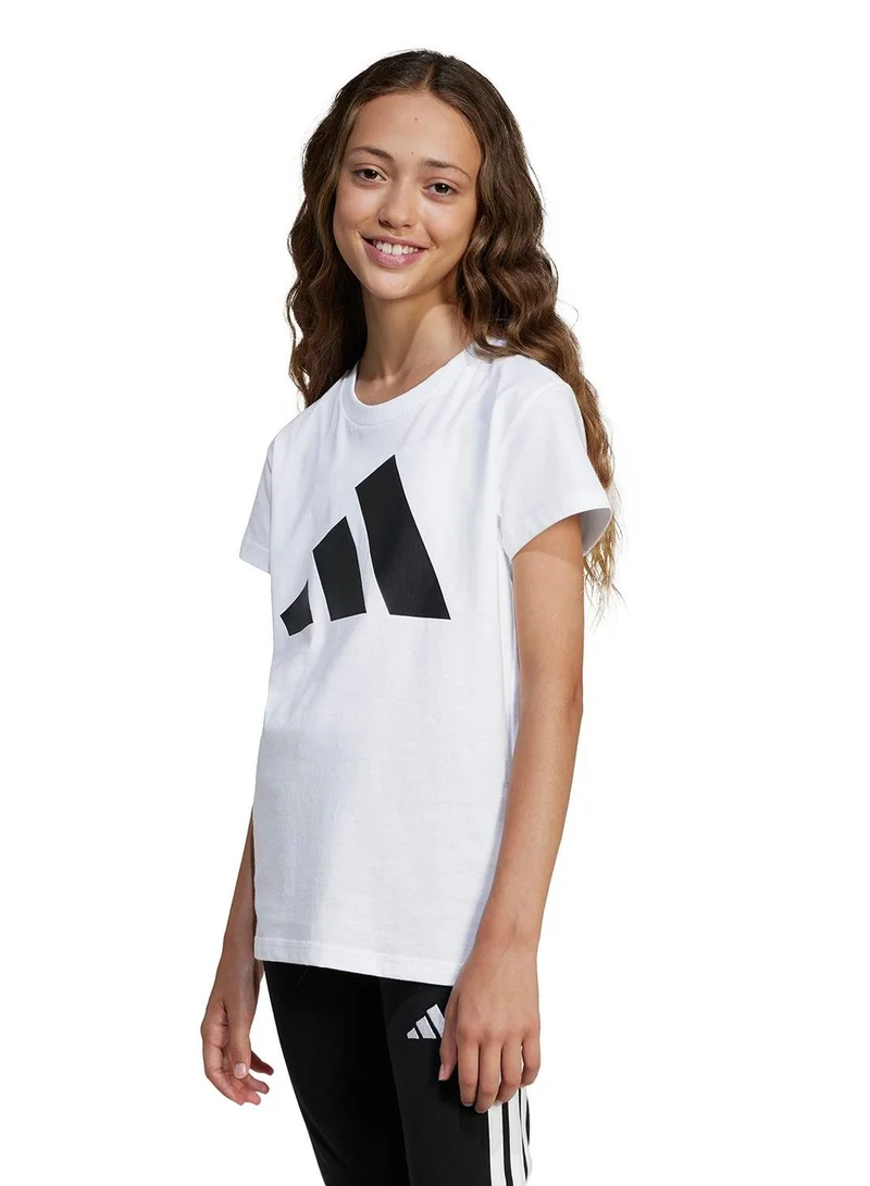 Adidas adidas Jg Bl Tee 160 White Not Sports Specific T-Shirts