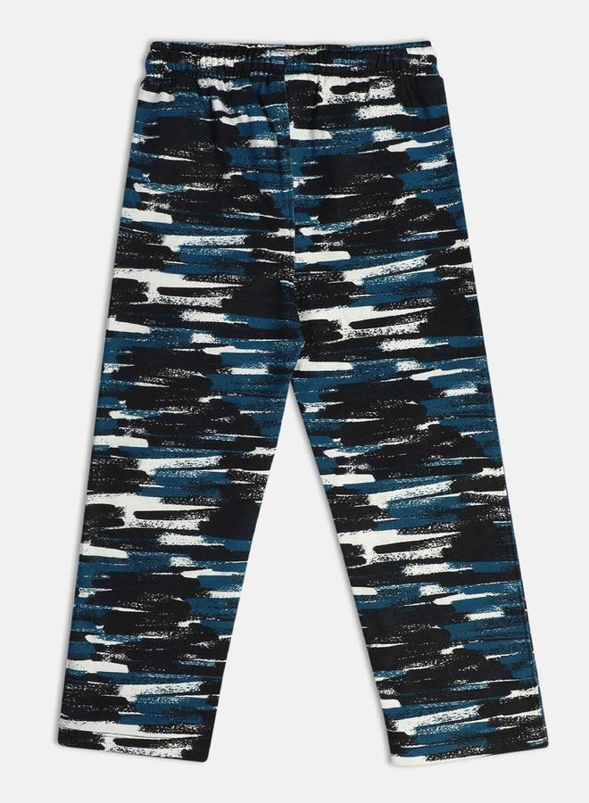MINIKLUB Boys Printed Cotton Knit Pants - Image 2
