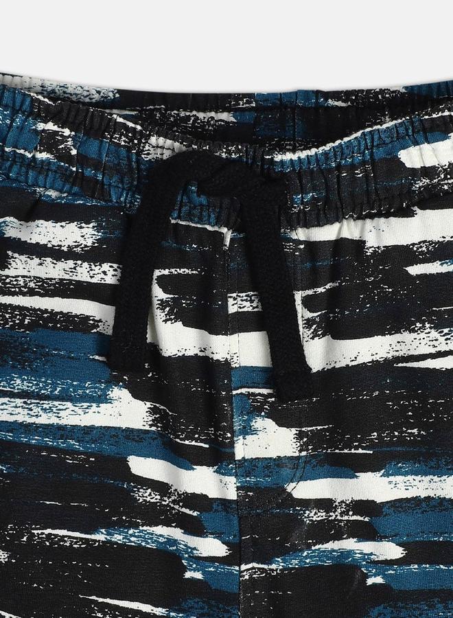 MINIKLUB Boys Printed Cotton Knit Pants - Image 3