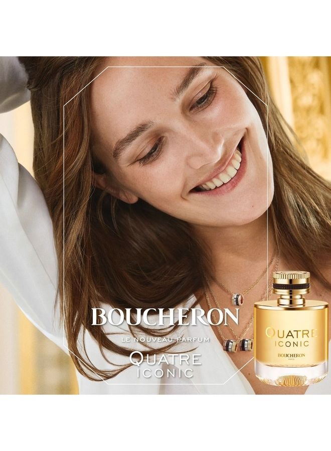 بوشرون عطر كواتر أيكونيك بور فيم أو دو بارفان 100 مل 100ملليلتر - Image 4