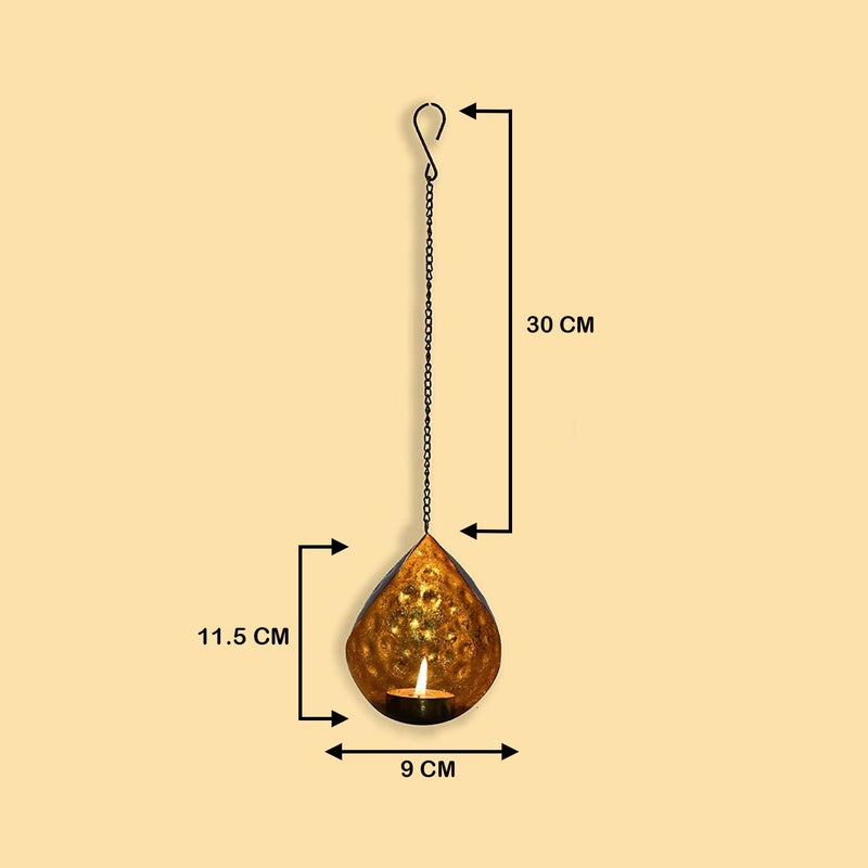 Ascension Metal Wall Hanging Tealight Candle Holder Candle Holders for Home Decoration (1) - Image 3