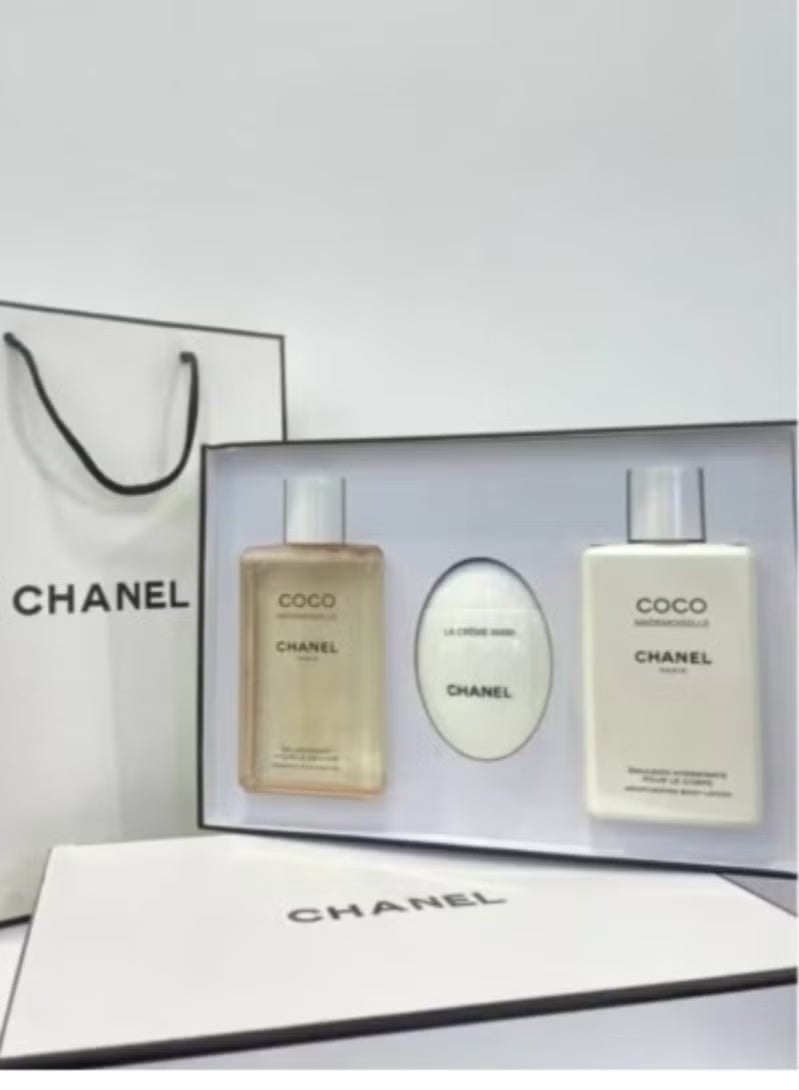 CHANEL Coco Mademoiselle Shower Gel, Body Lotion & Hand Cream Set chanel