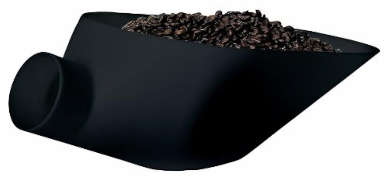 Rattleware Kilo Bean Scale Coffee Scoop For Counter and Case Display  Multifunctional Scale Scoop  Flat Design with Funnel  HighDensity Plastic Material Black - Image 1