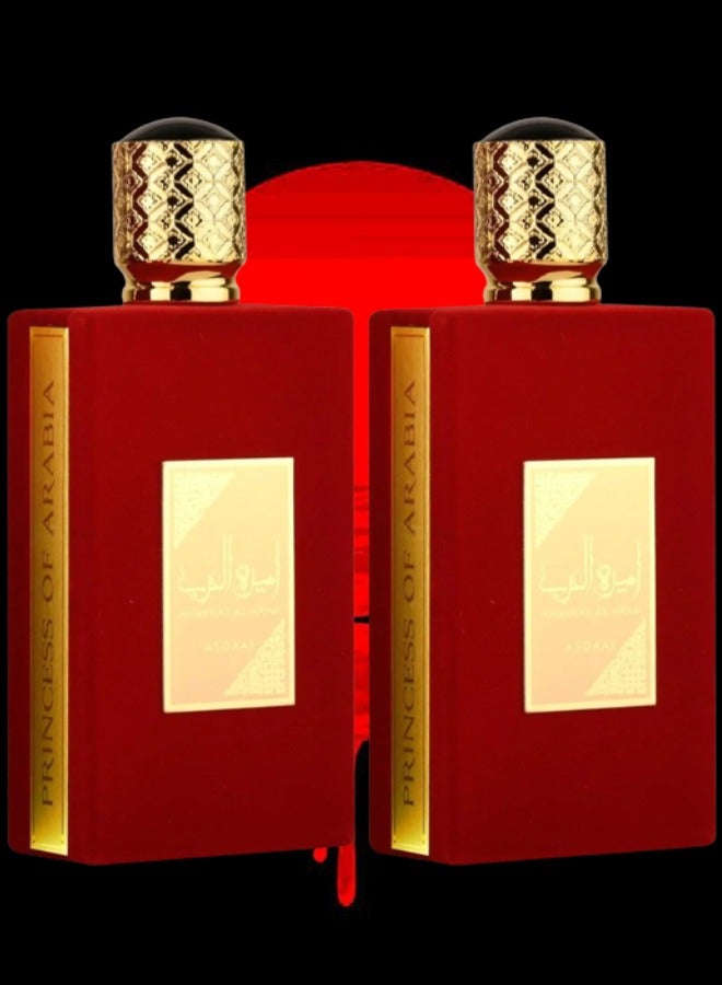 Asafee 2 Pieces Ameerat Al Arab Perfume 100ml EDP - Image 1