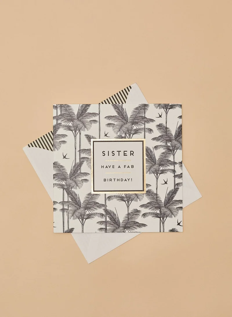 Alice Scott Sister Birthday Palm Trees