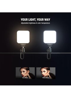 Mobilife LED Video Light Computer Light for Meeting Video Light 100 LED Beads with Clip 3 Cold Shoe Dimmable Rechargeable Video Conference Light Compatible for Camera Selfie Stick Tripod Cellphone - pzsku/ZC8A78F92FCA7F85F2023Z/45/_/1738163621/d7db6917-07a0-44ba-82ad-3ba1e4257976