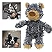 MAXBECK Dog Companion for Heavy Chewers Indestructible Robust Bear Dog Toy Resistant Squeaky Dog Toys for Heavy Chewers Unbreakable Stuffed Plush Dog Toys for Aggressive Chewers ANavy - Image 3
