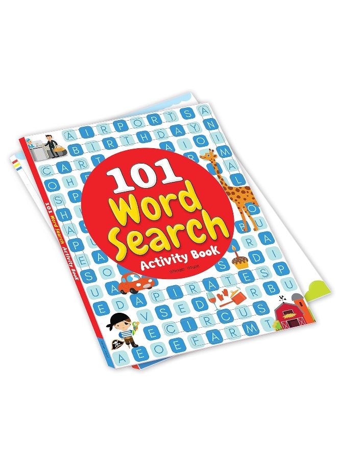 null - 101 Word Search Activity Book: Large Grid Word Search Puzzles for Kids With Attractive Illustrations - Image 1
