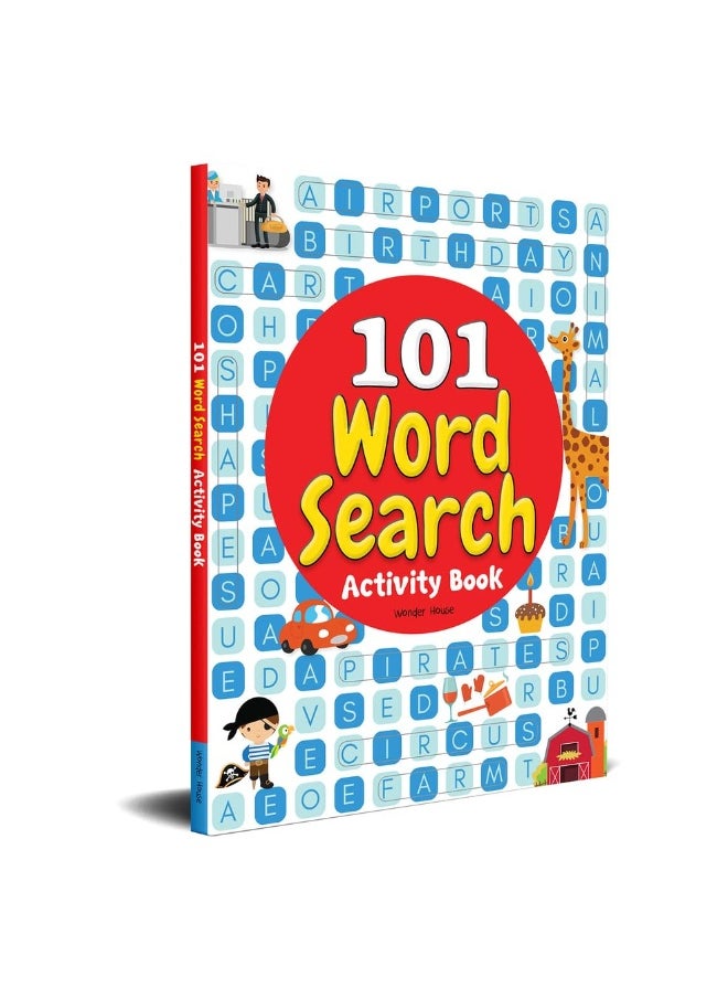 null - 101 Word Search Activity Book: Large Grid Word Search Puzzles for Kids With Attractive Illustrations - Image 1