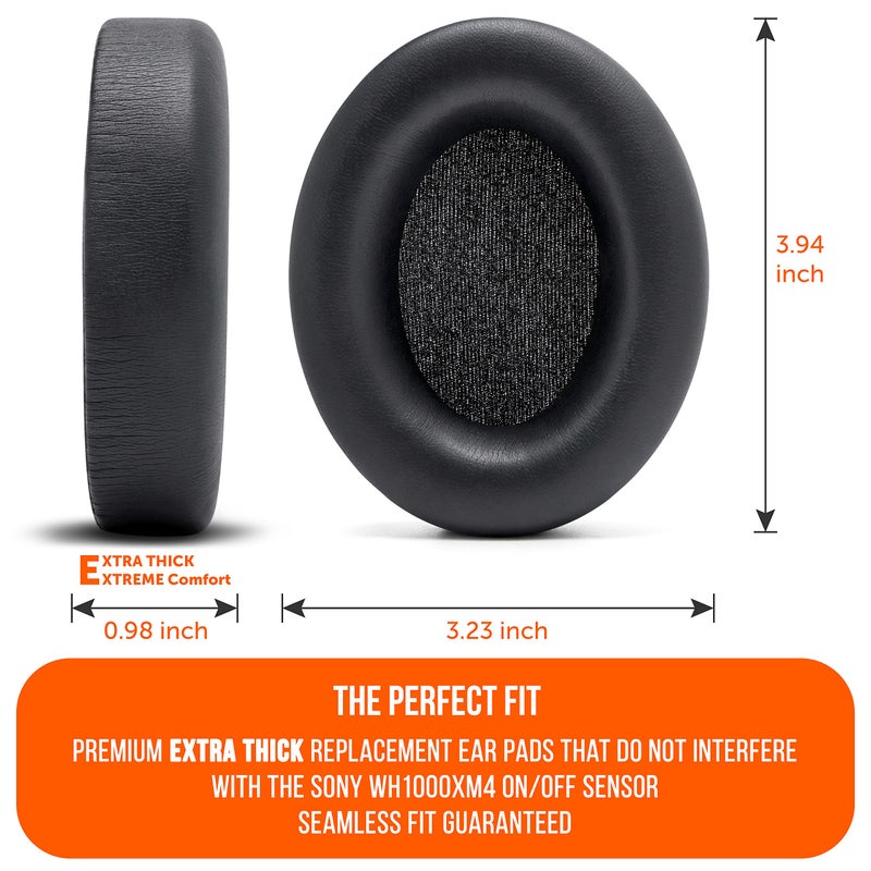 WC PadZ WH1000XM4 - Extra Thick Earpads for Sony WH1000XM4 - Image 4
