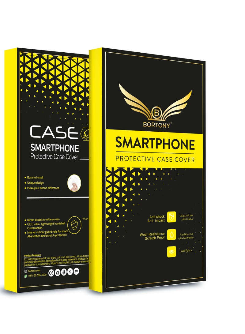 BORTONY Protective Case Cover With Finger Grip Stand For Samsung Galaxy S8 Plus - Image 4