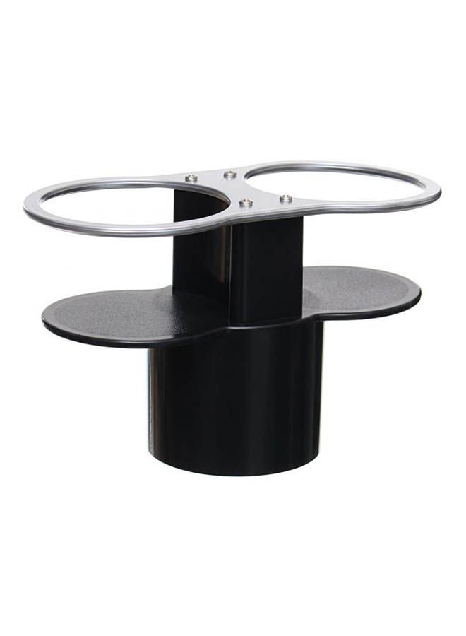 NIBEMINENT Double Cup Holder - Black * Silver