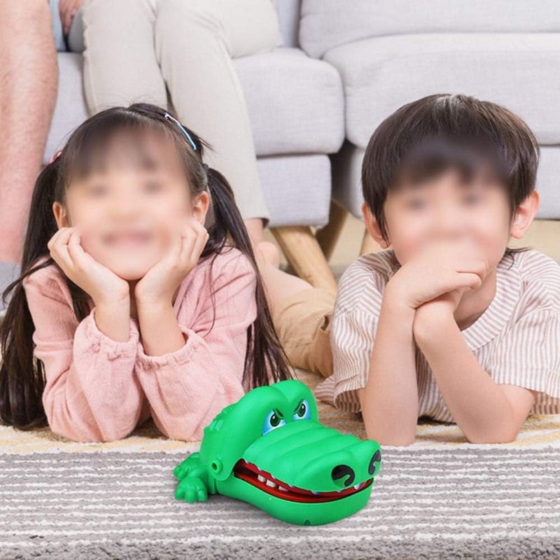 Odin Replacement Parts & Accessories - NEW Electric Teeth Bite Toy Game Biting Finger Dentist Games Funny Toy Crocodile Mouth Dentist Bite Finger Game Funny Gags Toy (A) - Image 5