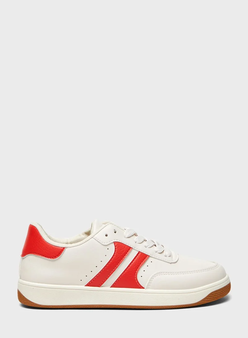 shoexpress Lace Up Low Top Sneakers