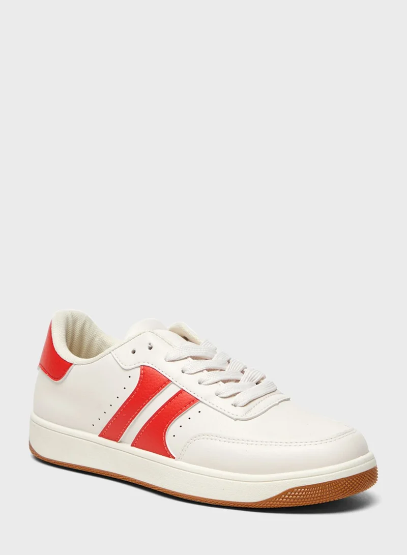 shoexpress Lace Up Low Top Sneakers