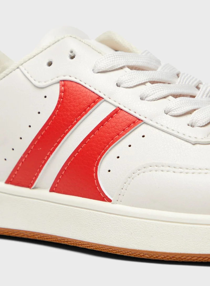 shoexpress Lace Up Low Top Sneakers