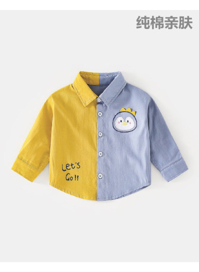 Doxiluka Stylish Baby Shirt Spring/fall Korean-style Top Boys' Clothing Spring Outfit Infant Shirt Girls' Jacket Casual Wear - Image 1