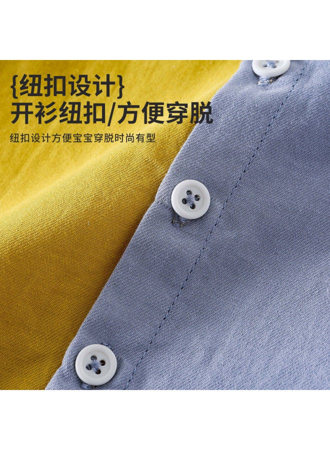 Doxiluka Stylish Baby Shirt Spring/fall Korean-style Top Boys' Clothing Spring Outfit Infant Shirt Girls' Jacket Casual Wear - Image 5
